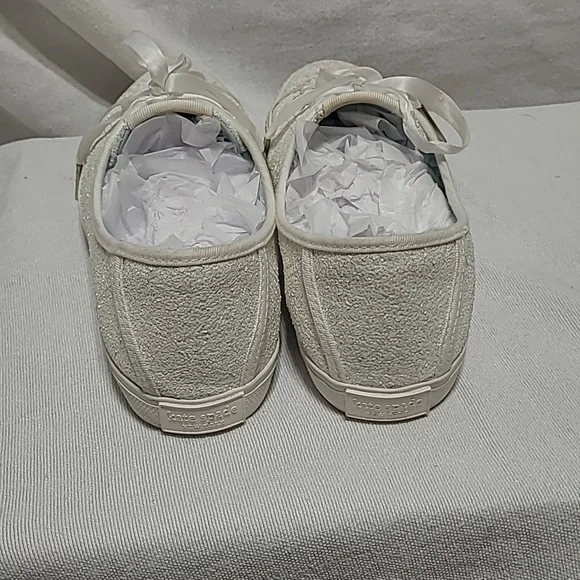 Kate Spade Trista Glitter Textile Sneakers Size 9.5 - Picture 4 of 13